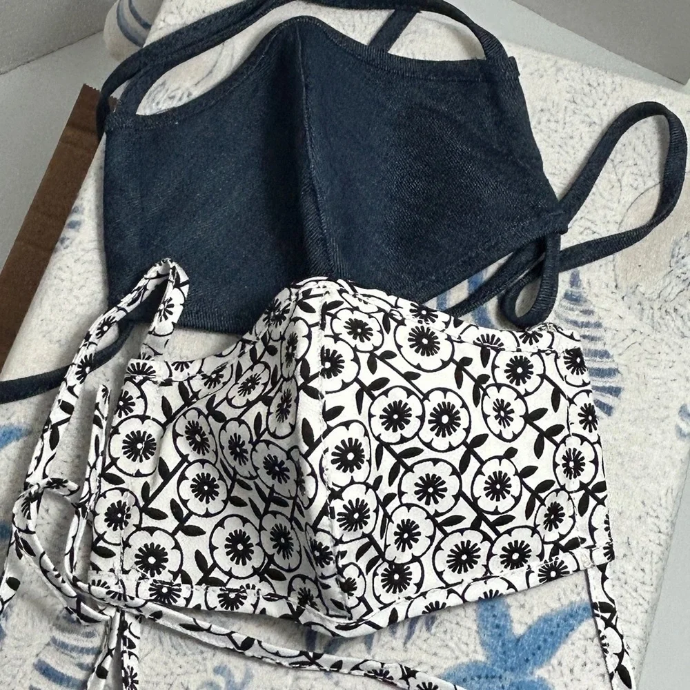 Brighton Face Masks Cloth Lot of 2 NWT